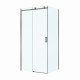 Душевой уголок BelBagno SOFT_CLOSE-2-AH-1-110/90-C-GM профиль оружейная сталь, стекло прозрачное