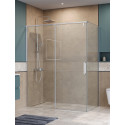 Душевой уголок BelBagno SOFT_CLOSE-1-AH-1-160/100-C-Cr профиль хром, стекло прозрачное
