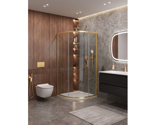 Душевой уголок CEZARES MOLVENO-R-1-90-C-BORO-IV