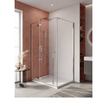 Душевой уголок CEZARES LINER-AH-1-120/90-C-Cr-L левый