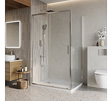 Душевой уголок BelBagno LUCE-AH-1-150/100-C-Cr