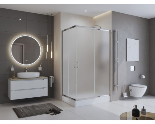 Душевой уголок BelBagno UNO-195-AH-2-90/70-P-Cr