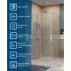 Душевой уголок BelBagno SOFT_CLOSE-1-A-1-100-C-Cr профиль хром, стекло прозрачное
