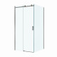 Душевой уголок BelBagno SOFT_CLOSE-2-A-1-100-C-GM профиль оружейная сталь, стекло прозрачное
