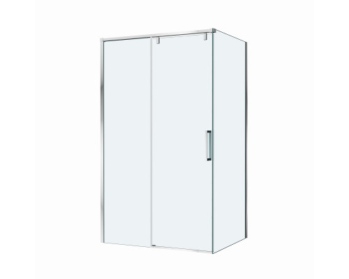 Душевой уголок BelBagno SOFT_CLOSE-1-AH-1-110/100-C-Cr профиль хром, стекло прозрачное