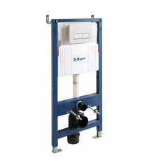 Инсталляция для унитазов в комплекте с кнопкой смыва BelBagno BB-101-M-BR