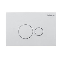 Кнопка смыва BelBagno BB082BL белая глянцевая
