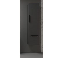 Колонна подвесная с одной распашной дверцей и выдвижным ящиком CEZARES 55184 Grigio opaco