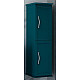 Колонна подвесная с двумя распашными дверцами, реверсивная CEZARES TIFFANY 54965 Blu Petrolio