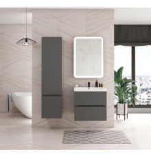 Шкаф подвесной Art&Max TECHNO 160 см AM-Techno-1600-AC-SO-ZB815-L Смоки софт левый