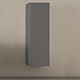 Колонна подвесная с одной распашной дверцей, реверсивная 35x43x130 CEZARES 55237 Grigio nuvola