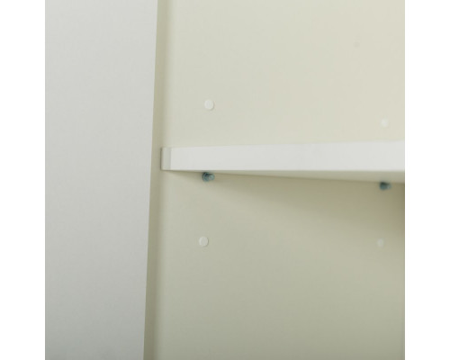 Шкаф подвесной с 2-мя распашными дверцами с доводчиками с 2-мя полками универсальный CEZARES DUET-1500-2A-SC-GR-P