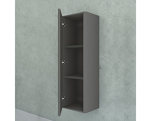 Колонна подвесная с одной распашной дверцей, реверсивная 35x43x130 CEZARES 55237 Grigio nuvola Колонна подвесная с одной распашной дверцей, реверсивная 35x43x130 CEZARES 55237 Grigio nuvola