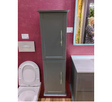 Колонна подвесная с двумя распашными дверцами, реверсивная CEZARES TIFFANY 55335 Verde opaco