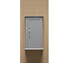 Шкафчик подвесной с одной распашной дверцей реверсивный 34x32x59 CEZARES TIFFANY 55246