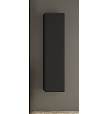 Колонна для ванной комнаты без зеркала реверсивная CEZARES 54595 Nero Lucido