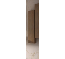 Колонна подвесная с одной распашной дверцей реверсивная 20x14x100 CEZARES 53179 Rovere tabacco