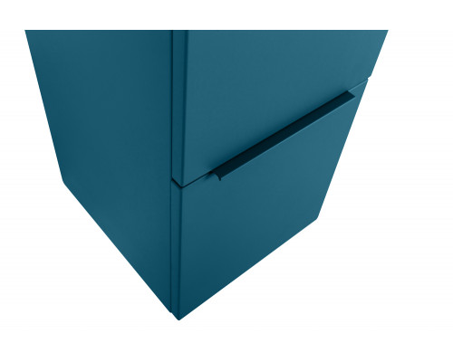 Колонна подвесная с распашной дверью с зеркалом внутри CEZARES PREMIUM 55503 Blu petrolio