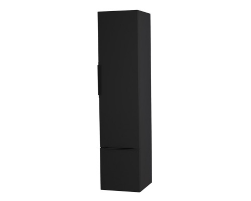 Колонна подвесная с распашной дверью с зеркалом внутри CEZARES PREMIUM 55502 Nero opaco