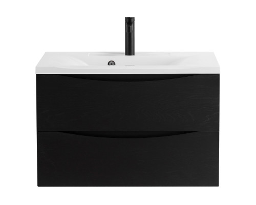 Тумба с раковиной подвесная BelBagno MARINO-800 Rovere Cioccolato Amaro, раковина  BB800/450-LV-MR-PR