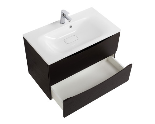 Тумба с раковиной подвесная BelBagno MARINO-800 Rovere Cioccolato Amaro, раковина  BB800/450-LV-MR-FT