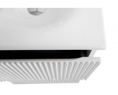 Тумба с раковиной подвесная 40 см, BelBagno UNO-MINI-400-2C-SO-BO Белая матовая, раковина белая BB-8099-3-40