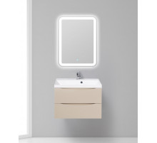 Тумба с раковиной подвесная BelBagno MARINO-700 Crema Opaco, раковина белая