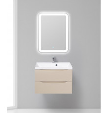 Тумба с раковиной подвесная BelBagno MARINO-700 Crema Opaco, раковина белая