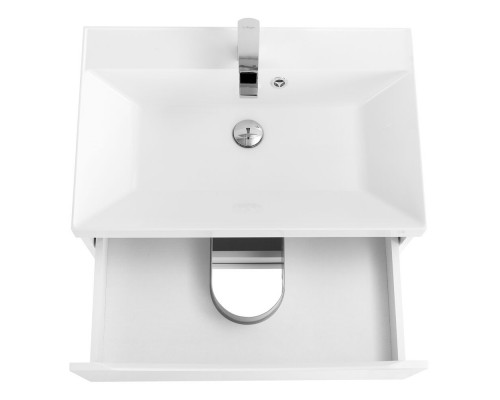 Тумба с раковиной подвесная BelBagno MARINO-700 Bianco Lucido, раковина белая