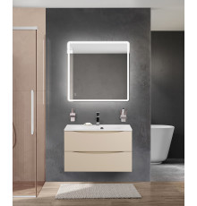 Тумба с раковиной подвесная BelBagno MARINO-800 Crema Opaco, раковина белая  BB800/450-LV-MR-FT