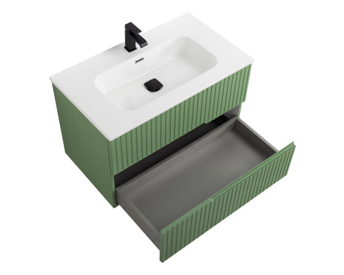 Мебель для ванной подвесная CEZARES DUET-N-800-2C-SO-PS-P Фисташковый Софт