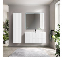 Мебель для ванной подвесная CEZARES DUET-N-1000-2C-SO-BO Bianco Opaco эмаль