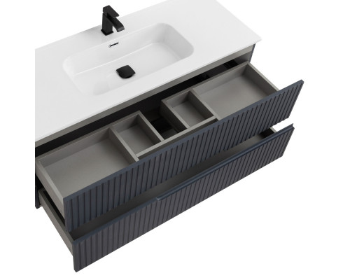Мебель для ванной подвесная CEZARES DUET-N-1200-2C-SO-GR-P Grafito