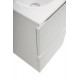 Тумба с раковиной подвесная 40 см, BelBagno UNO-MINI-400-2C-SO-BO Белая матовая, раковина белая BB-8099-3-40