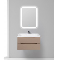 Тумба с раковиной подвесная BelBagno MARINO-800 Capucino Lucido, раковина белая BB800/450-LV-MR-AST