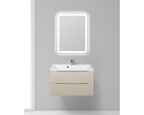 Тумба с раковиной подвесная BelBagno MARINO-800 Crema Opaco, раковина белая  BB800/450-LV-MR-AST