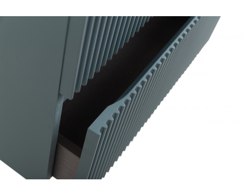 Тумба с раковиной подвесная 100 см, BelBagno UNO-MINI-1000-2C-SO-AO Голубой матовый, раковина белая BB-8099-3-100