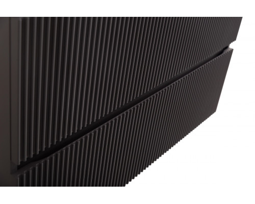 Тумба с раковиной подвесная 100 см, BelBagno UNO-1000-2C-SO-GSO Темно-Серый матовый, раковина белая BB-8099-100