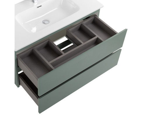 Тумба с раковиной подвесная BelBagno KRAFT-900-2C-SO-VO, 90 см, Еловый Матовый, раковина белая BB900ETL