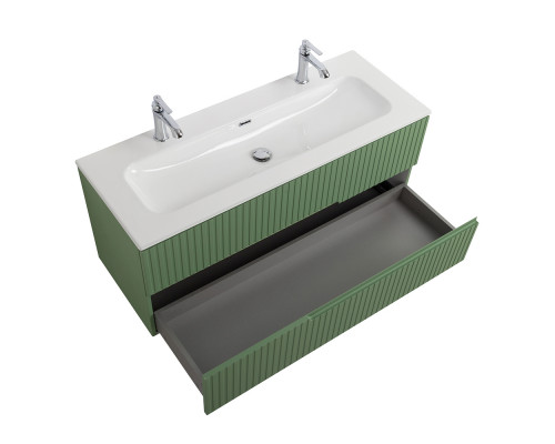 Мебель для ванной подвесная CEZARES DUET-N-1200-2C-SO-PS-P Фисташковый Софт