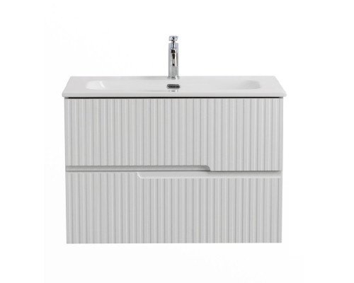 Мебель для ванной подвесная CEZARES DUET-N-700-2C-SO-BL Bianco Lucido эмаль