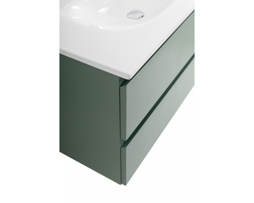 Тумба с раковиной подвесная BelBagno KRAFT-900-2C-SO-VO, 90 см, Еловый Матовый, раковина белая BB-8099-90