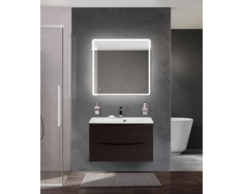 Тумба с раковиной подвесная BelBagno MARINO-800 Rovere Cioccolato Amaro, раковина  BB800/450-LV-MR-FT