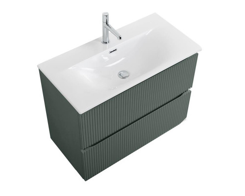 Тумба с раковиной подвесная 70 см, BelBagno UNO-MINI-700-2C-SO-VO Еловый матовый, раковина белая BB-8099-3-70