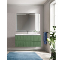 Мебель для ванной подвесная CEZARES DUET-N-1200-2C-SO-PS-P Фисташковый Софт