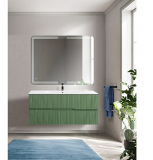 Мебель для ванной подвесная CEZARES DUET-N-1200-2C-SO-PS-P Фисташковый Софт