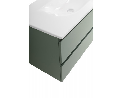 Тумба с раковиной подвесная BelBagno KRAFT-1000-2C-SO-VO, 100 см, Еловый Матовый, раковина белая BB-8099-100