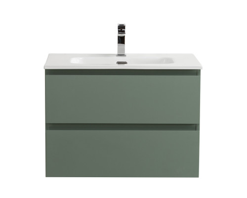 Тумба с раковиной подвесная BelBagno KRAFT-700-2C-SO-VO, 70 см, Еловый Матовый, раковина белая BB700ETL