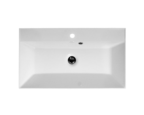 Тумба с раковиной подвесная BelBagno Marino-800, Bianco Lucido, раковина белая BB800/450-LV-MR-AST