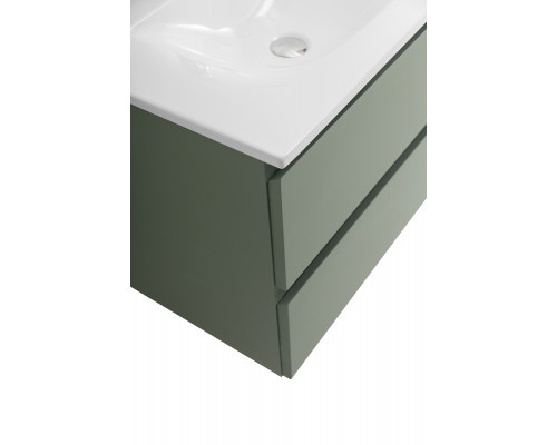 Тумба с раковиной подвесная BelBagno KRAFT-700-2C-SO-VO, 70 см, Еловый Матовый, раковина белая BB-8099-70